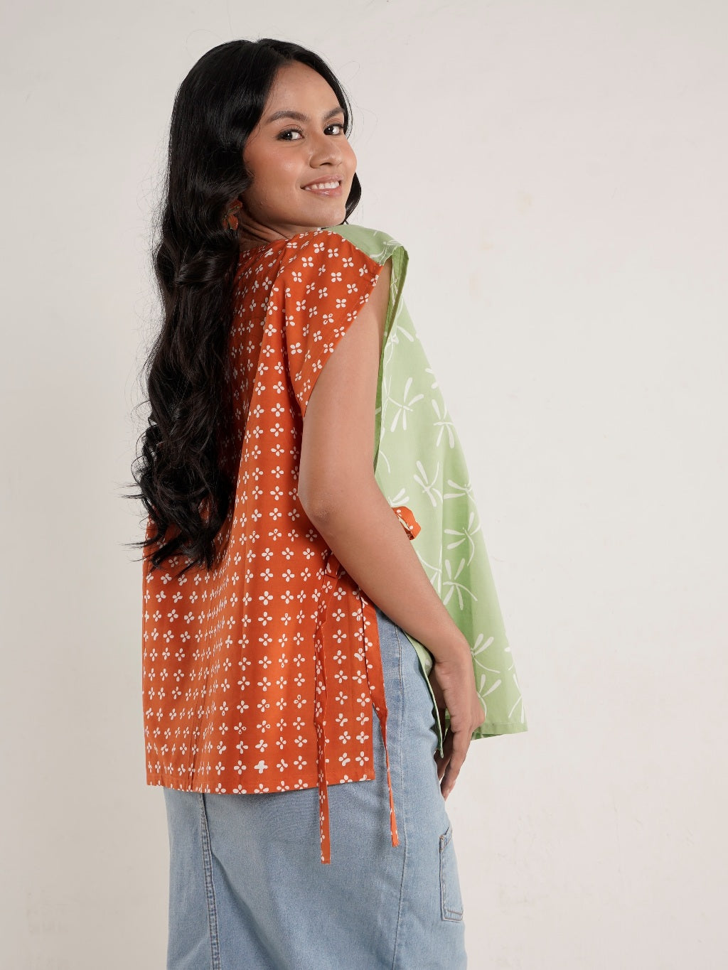 Batik ENOM - Outer Jio - Batik Cap Bahan Katun - Batik Wanita Modern - Patchwork Menawan Series