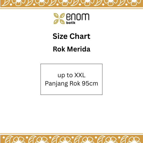 Batik ENOM - Rok Merida - Rok Shinta - Rok Lilit Batik Cap Motif Modern