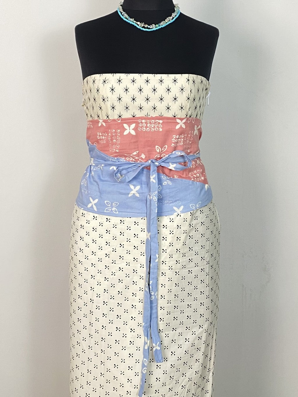 Batik ENOM - Obi Oliv & Mia  Batik Cap Bahan Katun - Obi Belt Batik  - Obi Belt Modern Saujana Series