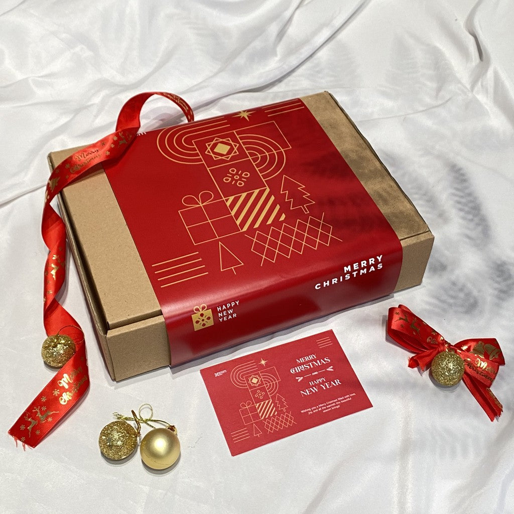 Batik ENOM - GIFT SET NATAL SINAR KASIH - Hampers Natal - Merry Chrismast New Year