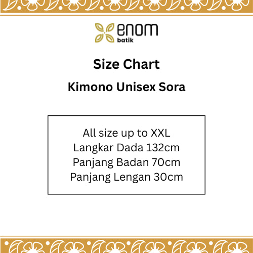 Batik ENOM - Outer Unisex Batik Motif Modern Sora Series - Batik ENOM
