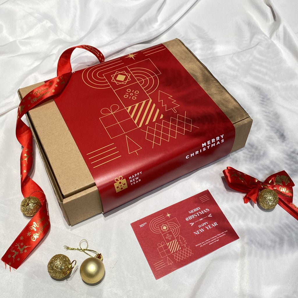 Batik ENOM - GIFT SET NATAL SINAR KASIH - Hampers Natal - Merry Chrismast New Year