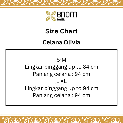 Batik ENOM X Pisalin - Blus Erica - Outer Cherry - Rok Michal - Celana Olivia - Sinar Kasih