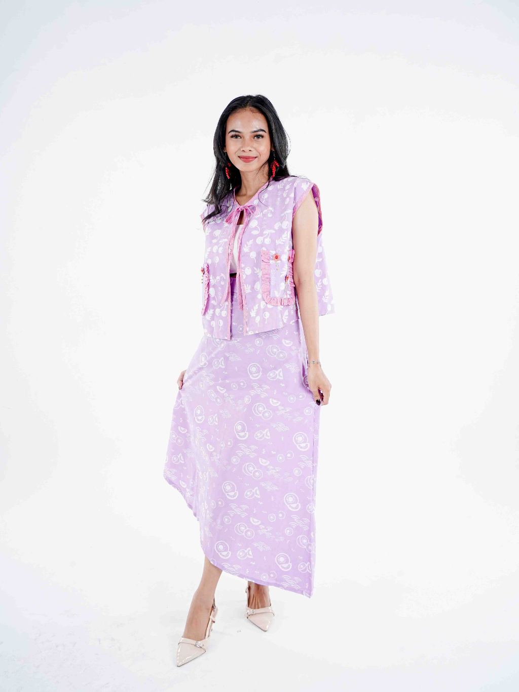 ROK ALL SIZE LILAC CAP RASA AYUNDA Z07141