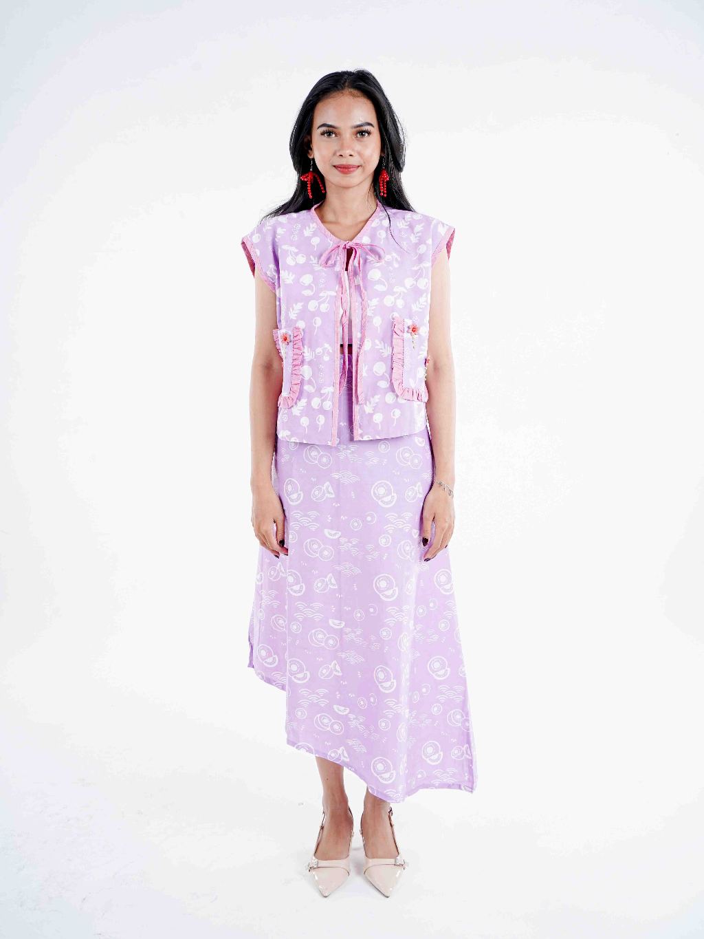 ROK ALL SIZE LILAC CAP RASA AYUNDA Z07141