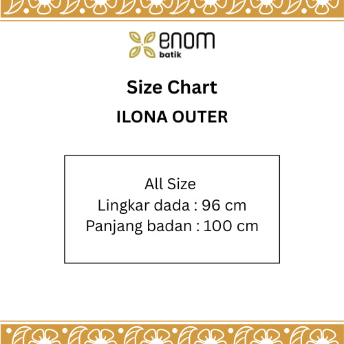 Ilona, Sundari & Mega | Set Outer, Tanktop dan Celana Batik Wanita | Langit Senja