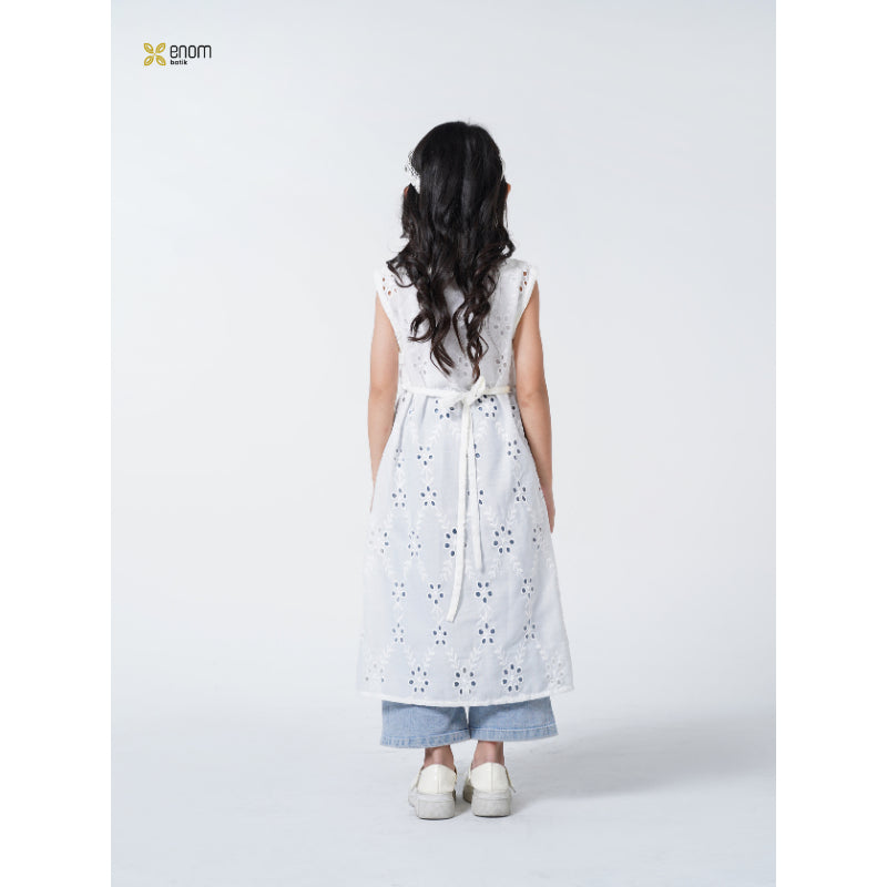 Batik ENOM - GAUNG SERAYA Annisa / Kids Serries  - Busana Anak Perempuan Batik Cap Bahan Katun Tunik