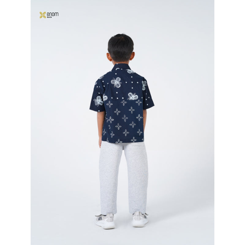 Batik ENOM - GAUNG SERAYA Zaky / Kids Serries  - Busana Anak Laki Laki Batik Cap Bahan Katun