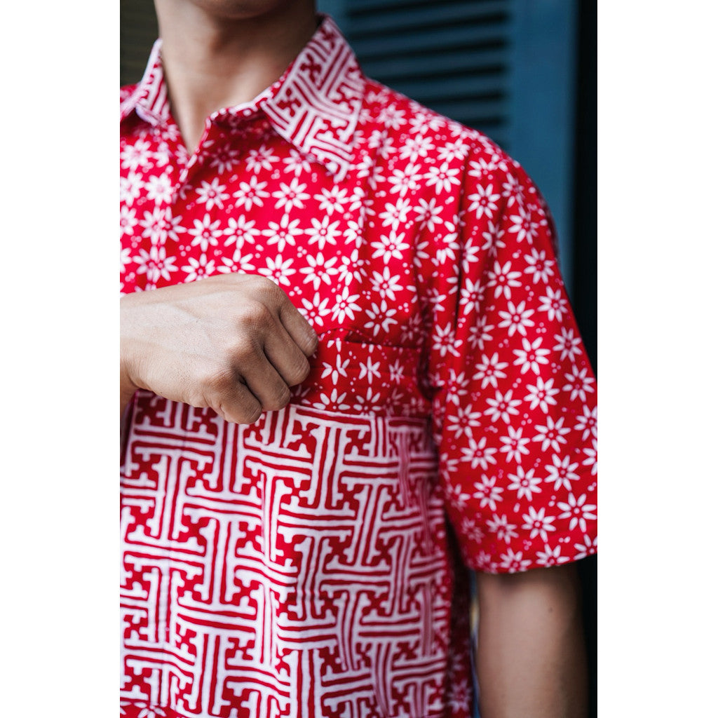 KEMEJA REGULER PD RED CAP SORAI RUME Z07704