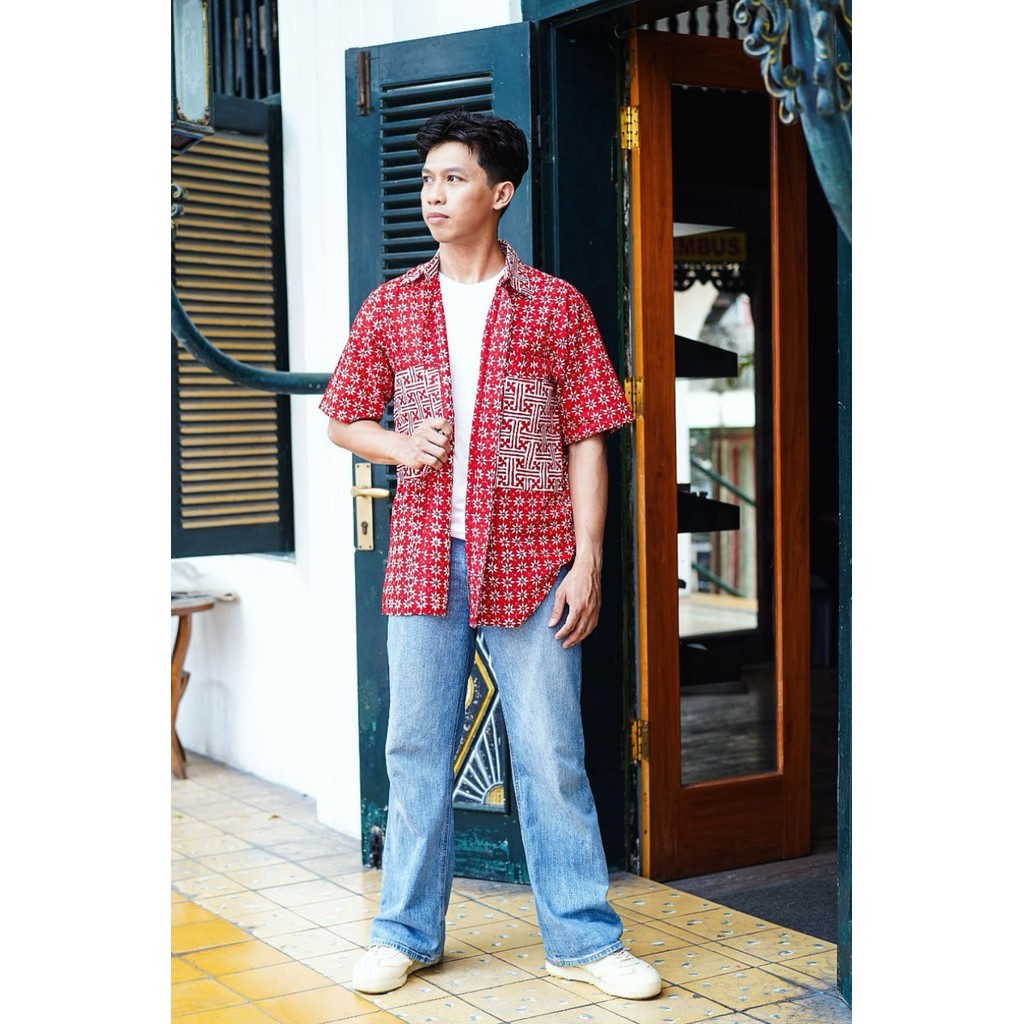 KEMEJA REGULER PD RED CAP SORAI RUME Z07704
