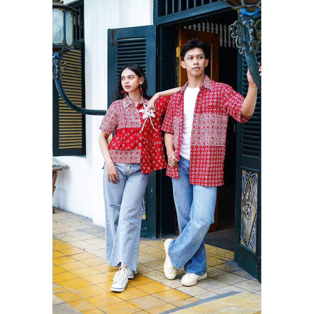 KEMEJA REGULER PD RED CAP SORAI RUME Z07704