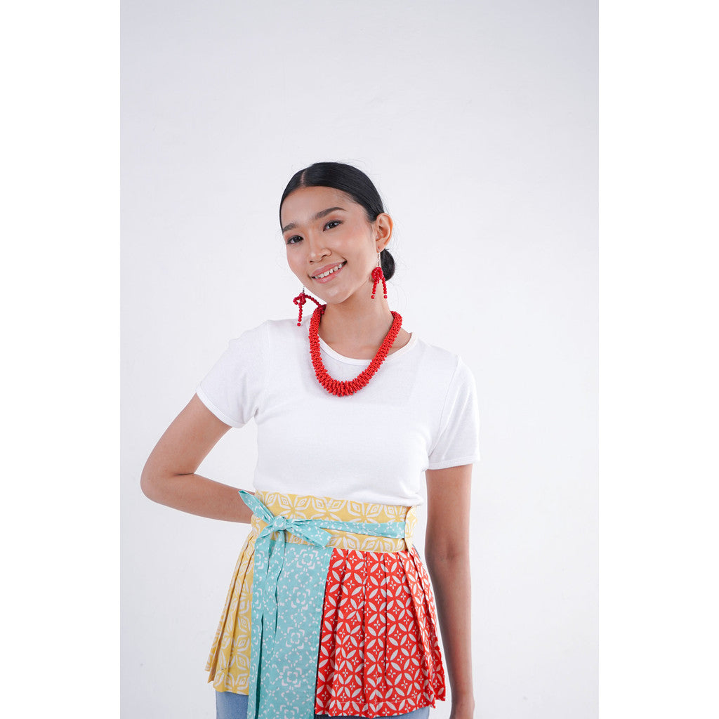 Batik ENOM - Obi Milia & Sephia - Luminara Series - Obi Belt Batik - Obi Belt Modern