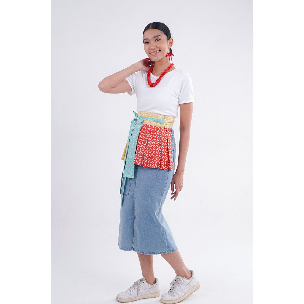 Batik ENOM - Obi Milia & Sephia - Luminara Series - Obi Belt Batik - Obi Belt Modern