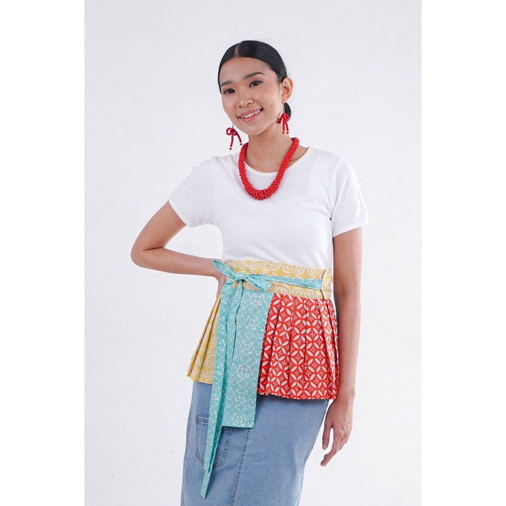 Batik ENOM - Obi Milia & Sephia - Luminara Series - Obi Belt Batik - Obi Belt Modern