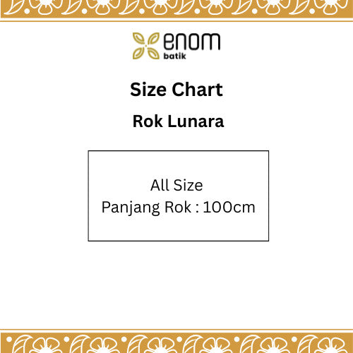 Lunara, Kanira & Aranya | Rok Batik Wanita | Rona Bumi