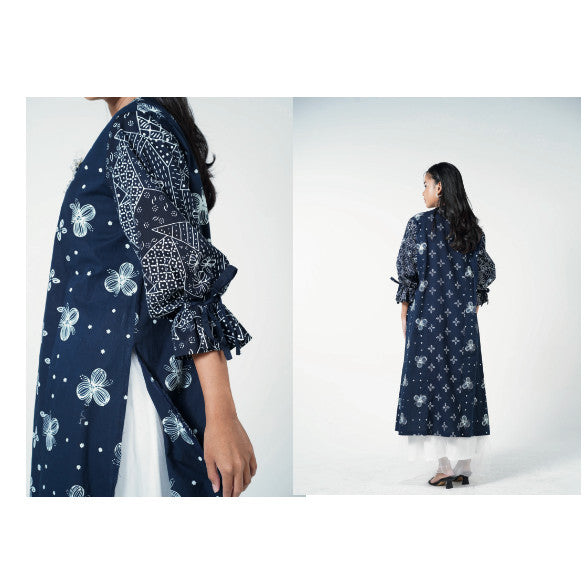 Batik ENOM - Tunik  GAUNG SERAYA / Elina - Dress Lebaran Batik Premium Batik Cap Baju Hari Raya