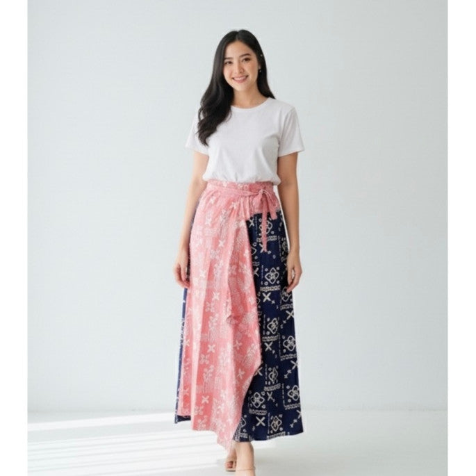 Batik ENOM - Rok Merida & Shinta / Rok Lilit Batik Cap Motif Modern Premium