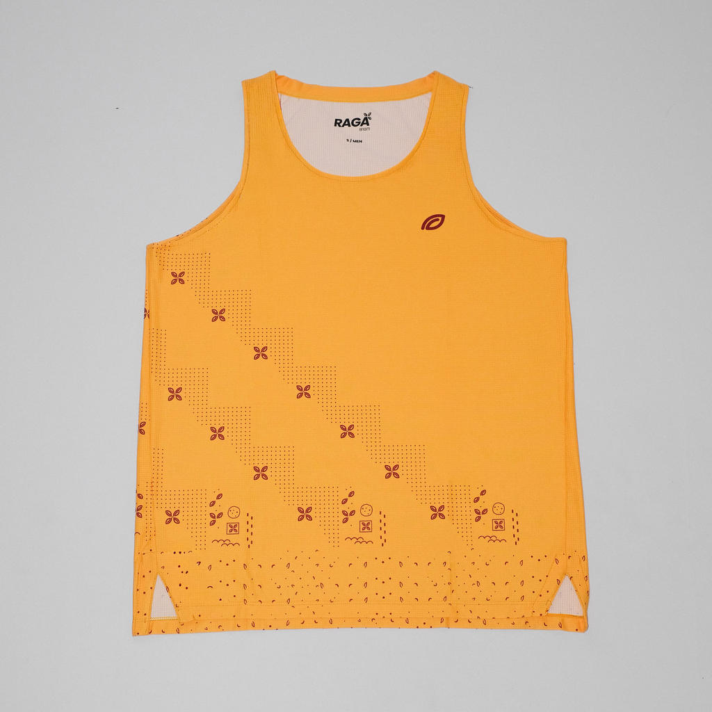 Raga Enom from Batik Enom - Men's Sleeveless Jersey | Singlet Batik Pria Lengan Pendek Premium