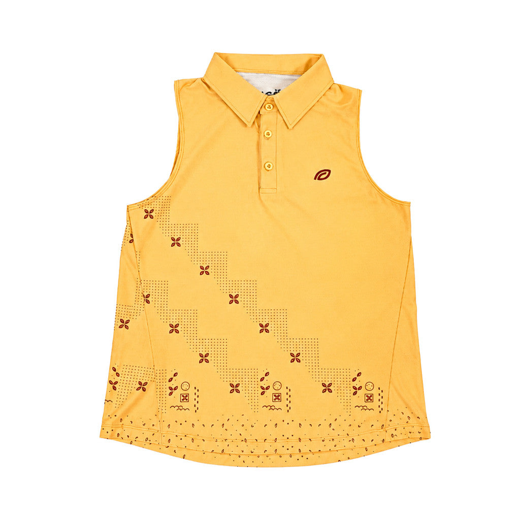 Raga ENOM - Jersey Wanita Polo Sleeveless / Jersey Batik Wanita Premium Printed