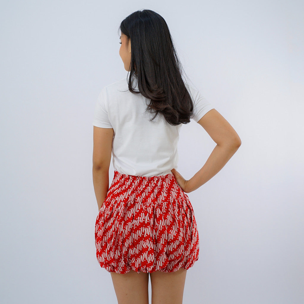 Batik ENOM - Rok Balon Loka Rok Wanita dengan Motif Batik Modern
