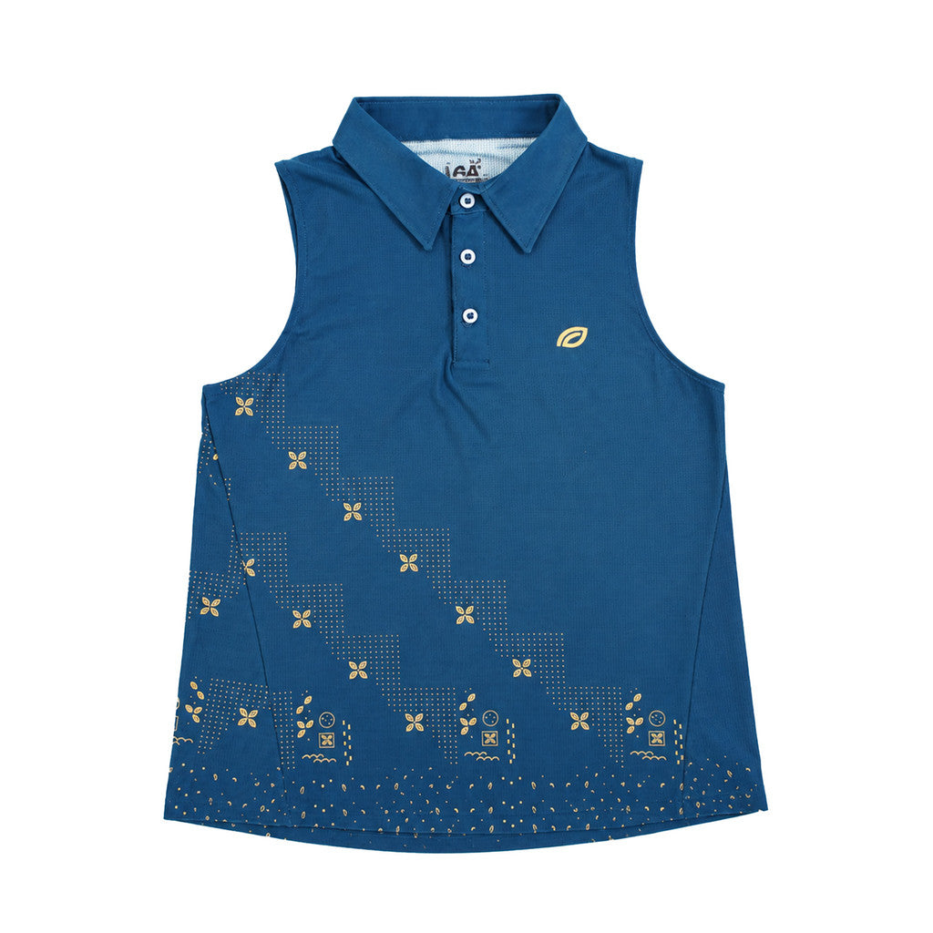 Raga ENOM - Jersey Wanita Polo Sleeveless / Jersey Batik Wanita Premium Printed