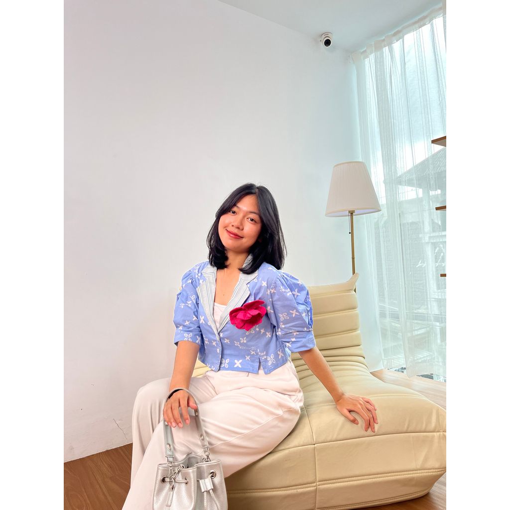 Aluna, Seluna & Soraya | Set Blouse dan Rok Batik Wanita | Langit Senja