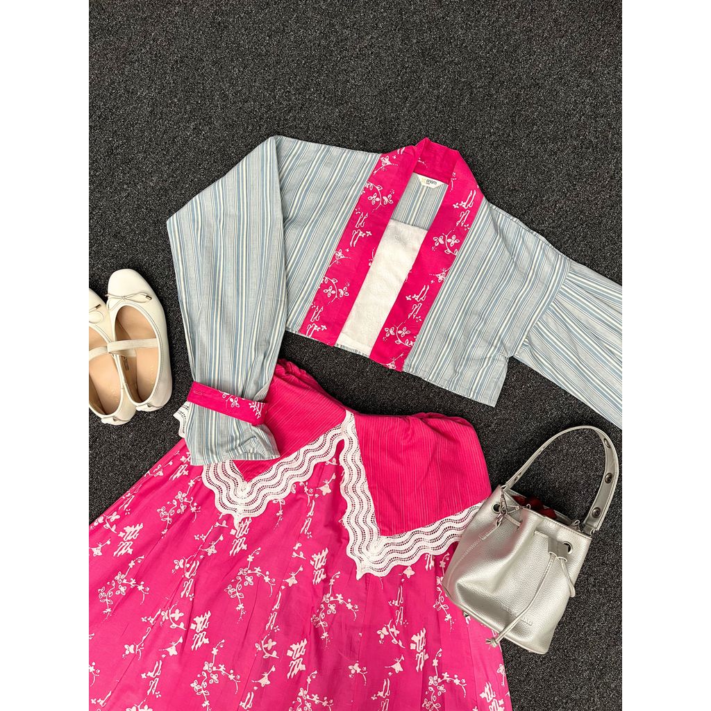 Lembayung, Lumina & Rinai | Set Outer, Tanktop dan Celana Wanita | Langit Senja